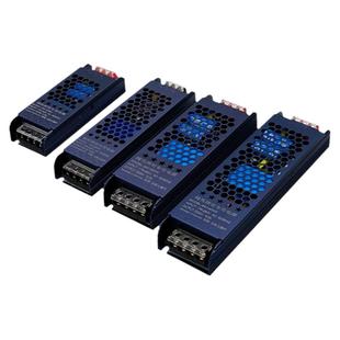 led灯带超薄变压适配器细长条220v转12V/24v火牛监控开关驱动电源