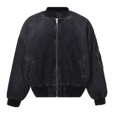24FW美式复古水洗牛仔夹克外套
