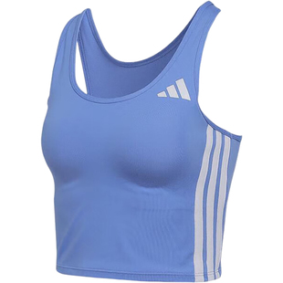 Adidas/阿迪达斯官方正品夏季女士运动健身圆领修身背心KC4737