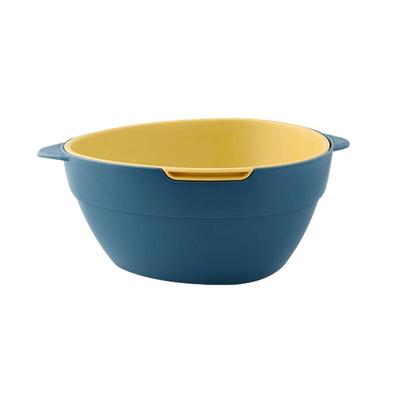 双层塑料沥水篮厨房收纳水果盆