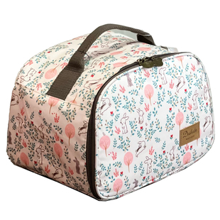 时尚大容量儿童保温饭盒袋上学带饭手提包学生铝箔平放分隔便当包