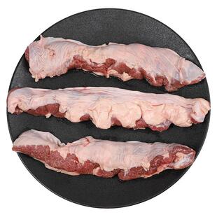 牧岛冷冻猪油边护心肉烧烤食材猪肉肉质嫩滑肥瘦恰到好处慢生慢长