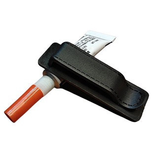 对讲机塑料背夹固定夹子卡扣记录仪手机套胶贴式夹扣一体黑色扣夹