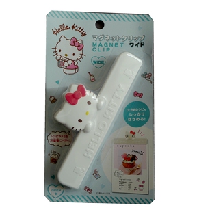 日本Hello Kitty可爱蝴蝶结夹子防潮食物保鲜封口夹食品夹带磁铁