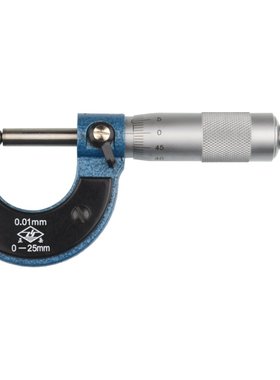 正岳量具 壁厚千分尺 0-25mm 管壁厚 分厘卡 测管测微仪器