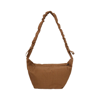 SecondMoon小众设计抽绳肩带韩系慵懒斜挎包百搭女