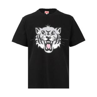 KENZO/高田贤三男Happy Tiger全棉短袖T恤男士2025春夏新款XY推广
