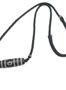 玛瑙天然玛瑙通用宝盖三眼天珠