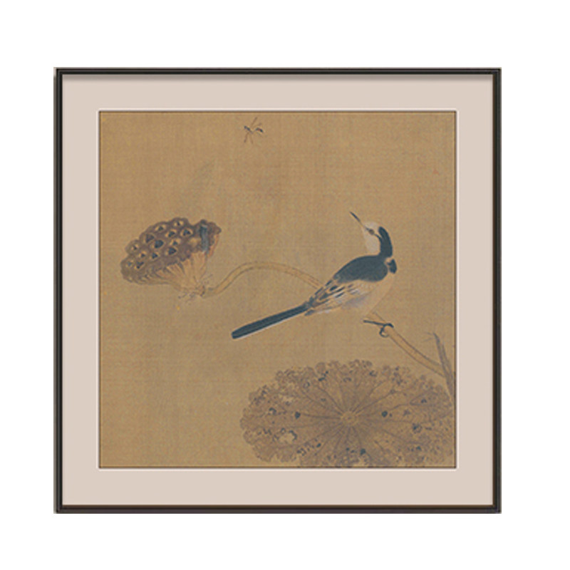 新中式茶室挂画禅意宋代古典美学
