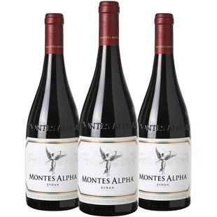 montes蒙特斯欧法西拉干红葡萄酒750ml*3瓶原瓶进口红酒 婚礼宴请