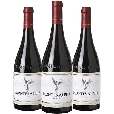 蒙特斯欧法西拉葡萄酒750ml×3瓶