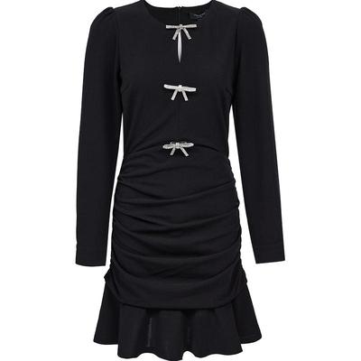 VeroModa可拆亮钻连衣裙女