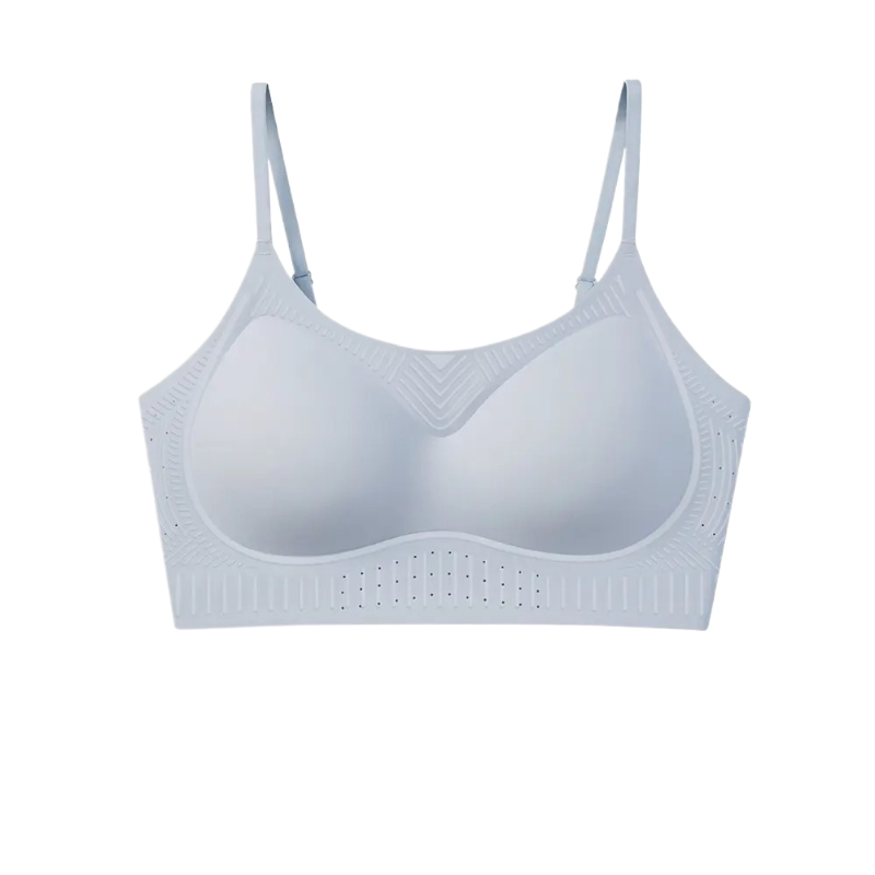 态诗雅内衣秋季小胸显大透气美背内衣吊带聚拢提拉无痕收副乳文胸