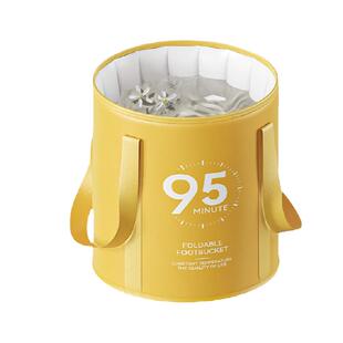 贝石可折叠泡脚桶便携式洗脚家用泡脚袋宿舍熏蒸足浴盆深桶