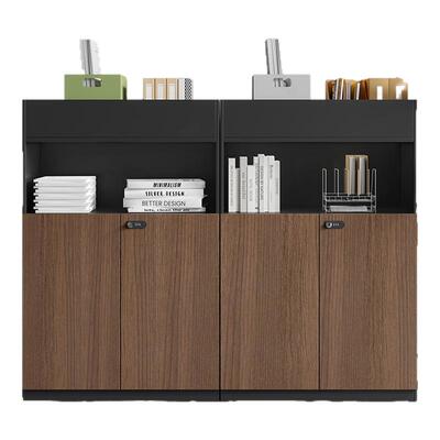 文件柜矮柜靠墙办公室落地储物柜