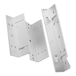 昕亿280KG专用单双门磁力锁支架 铝合金大华海康 LZU型玻璃门门夹