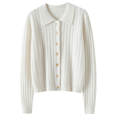 启超官方高端100%纯山羊绒衫