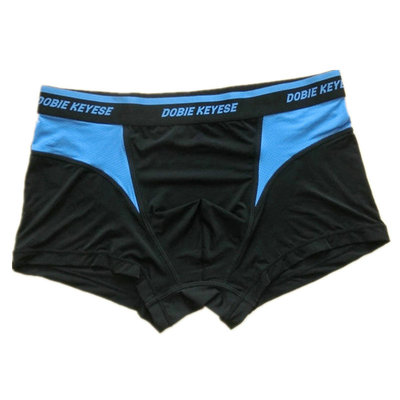 杜比骑士中腰冰丝锦纶平角内裤