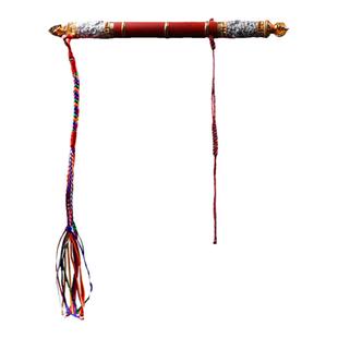 格萨尔王权杖诸事成就心想事成如意马鞭事业权杖摆件装饰禅意招财