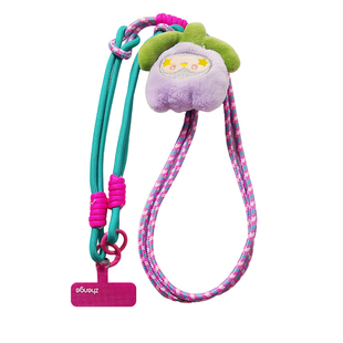 手机挂绳女士斜挎手腕挂脖编织长款多功能户外登山旅游行逛街包包链绳套壳相机水杯小蜜蜂可肩背绳带通用新品