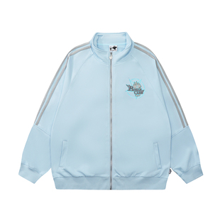 【李煜东同款】梁拌泡菜美式三杠幽灵基础卫衣百搭运动外套秋男女