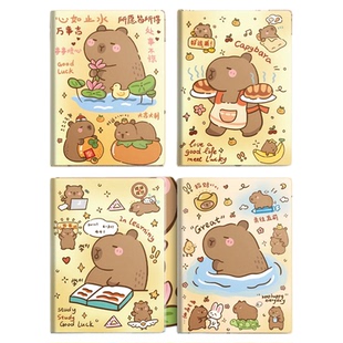 16K加厚笔记本子B5超厚EVA胶套本简约大学生考研记事本文艺精致软抄本作业练习本A5励志日记本高颜值