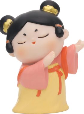 古风唐八艺盲盒小摆件唐小圆系列