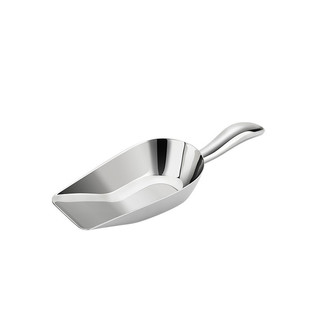 不锈钢冰铲奶茶店专用加厚面粉爆米花多用米铲平底面铲小食品铲子