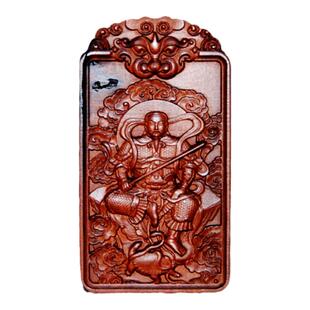 雷击枣木玄天上帝吊坠  玄武大帝真武祖师 雷击木五雷号令吊坠