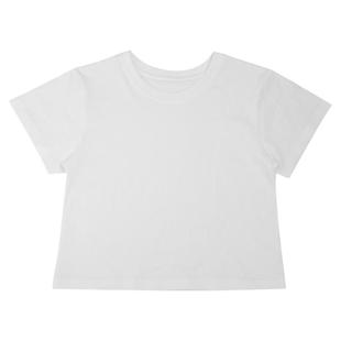 7AM10PM 2023夏六色T恤打底上衣纯色简约风棉短袖t恤女式新品t恤