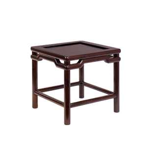 刺猬紫檀明式方凳家用小凳子实木矮凳换鞋凳椅允典红木家具