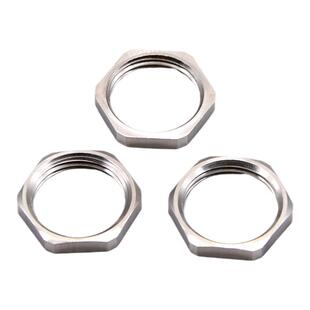 304不锈钢六角螺母锁紧根母固定锁母316L锁扣M40PG36G3/4螺帽柄帽