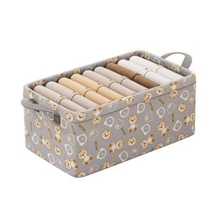 衣物裤子收纳箱家用衣柜放衣服整理盒子抽屉布艺可折叠储物框防潮