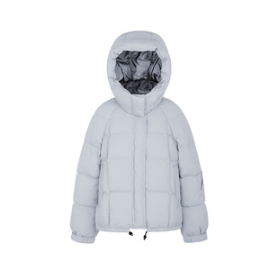 YAYA鸭鸭短款羽绒服女2025新款冬季时尚加厚保暖小个子面包服外套