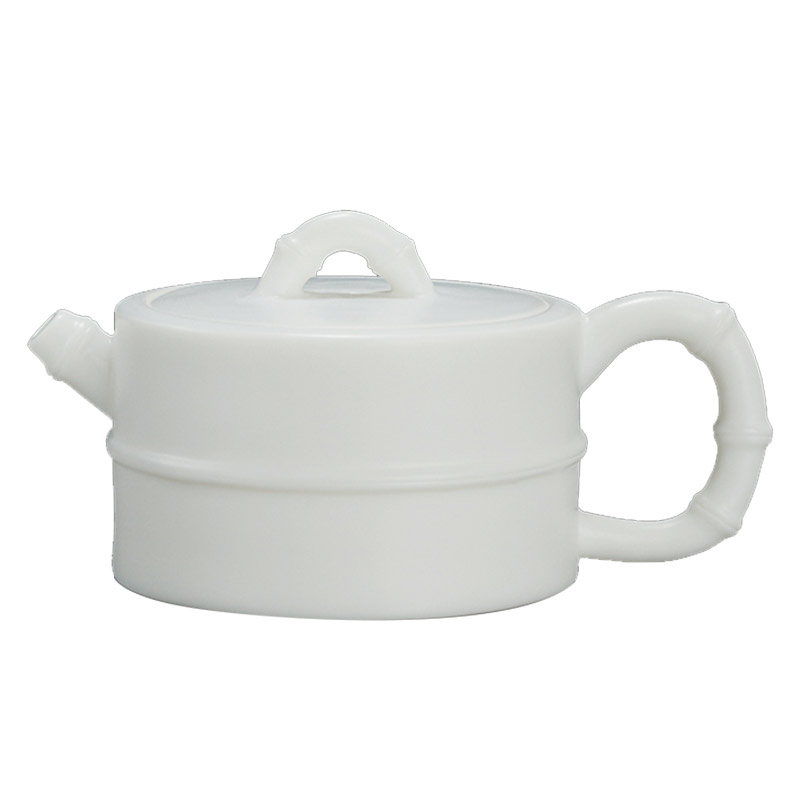 古垚手工德化白瓷不上釉功夫茶具