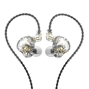 TRN MT1动圈入耳式HiFi有线耳机typec带麦线控游戏电竞高音质耳塞