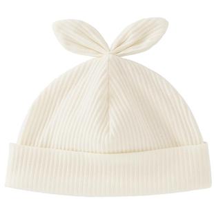 木生棉新生婴儿保暖胎帽宝宝休闲护囟门帽春秋季防风护耳居家小帽