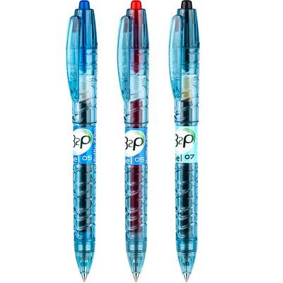 日本学生黑红蓝色中性笔