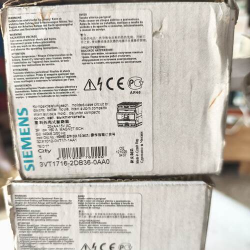 溢价-3VT1716-2DB36-0AA0断路器3P160A