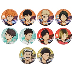 暴蒙正版排球少年 素面镭射徽章/吧唧 日向翔阳 影山飞雄官谷