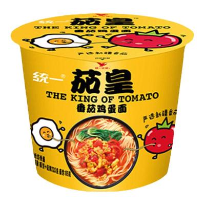 统一茄皇番茄牛肉番茄鸡蛋方便面