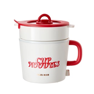 奥克斯电煮锅小型迷你火锅蒸煮一体锅家用一人食多功能宿舍泡面锅