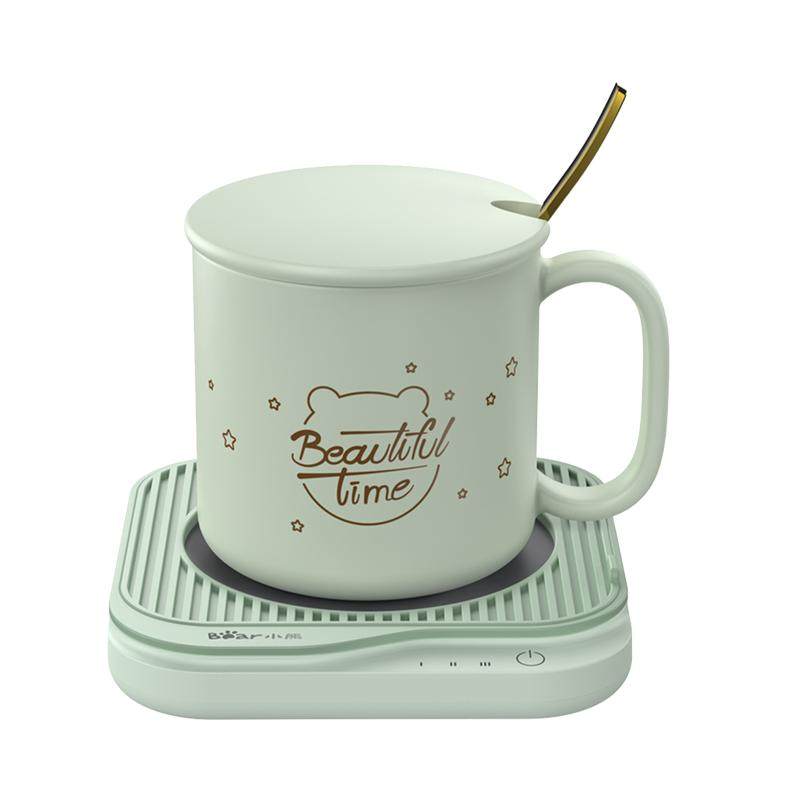 小熊恒温杯垫55度可控温暖暖杯家用保温水杯加热牛奶神器加热底座