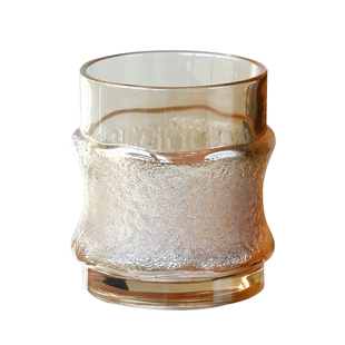 日式高级感挂冰杯手感杯威士忌酒杯ins玻璃杯洋酒杯啤酒杯咖啡杯