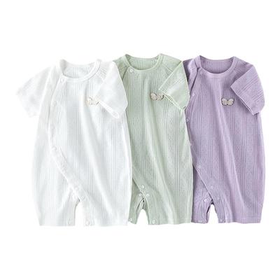 汤尼倍儿婴儿纯棉连体衣夏季薄款