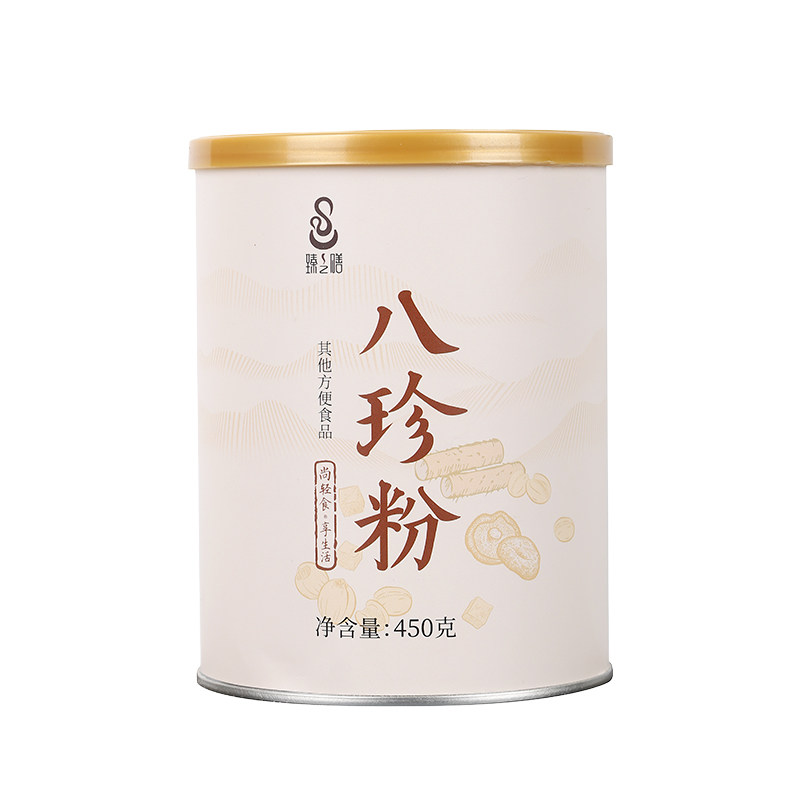 臻之膳八珍粉罐装温县山药薏仁茯苓儿童营养早餐八珍粉官方旗舰店