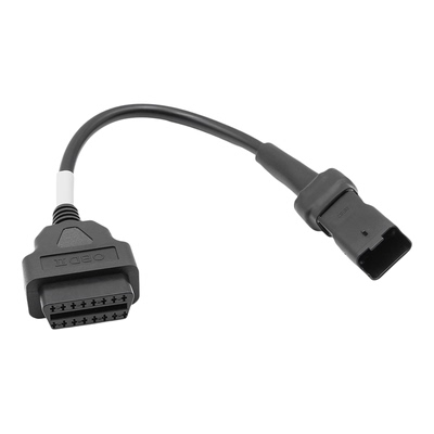 obd转接线适用杜卡迪4针摩托车