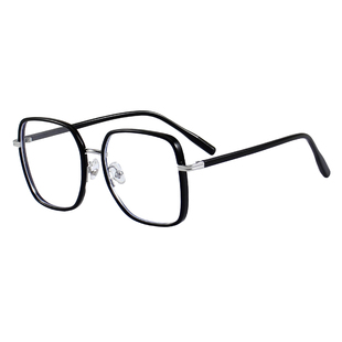 超轻TR大框眼镜女款近视可配度数大脸显瘦素颜神器防蓝光眼睛镜架