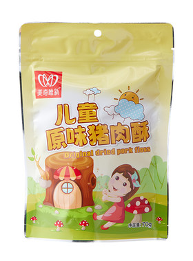 美奇唯新高营养儿童辅食袋装