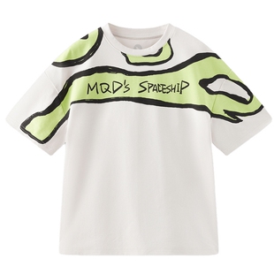 【吸湿速干】MQD童装男童短袖t恤夏新款圆领儿童圆领衣服上衣